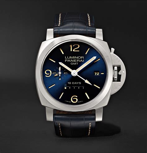 panerai gmt date change|panerai luminor 1950 10 days.